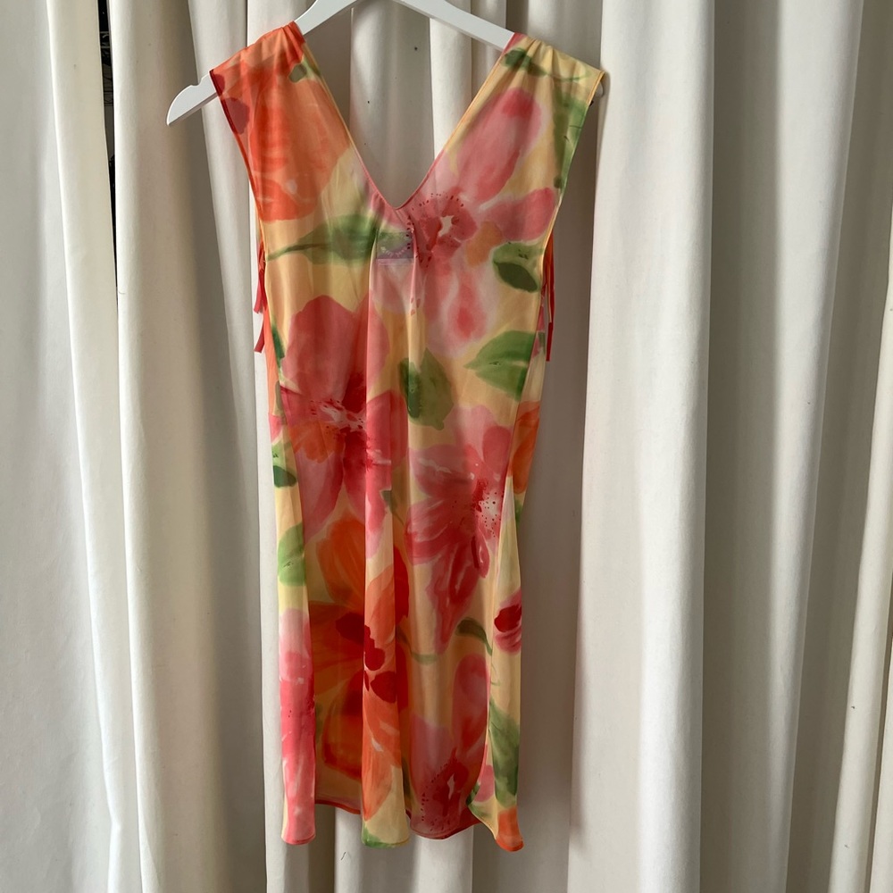 WITH JEAN Lani Sheer Floral Dress S - Picture 6 of 6